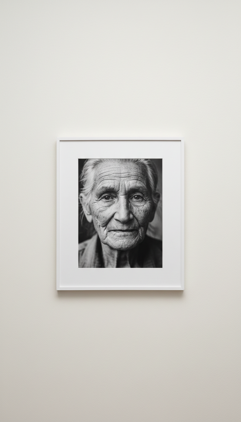 Black-and-White Archival Photographic Print Unframed